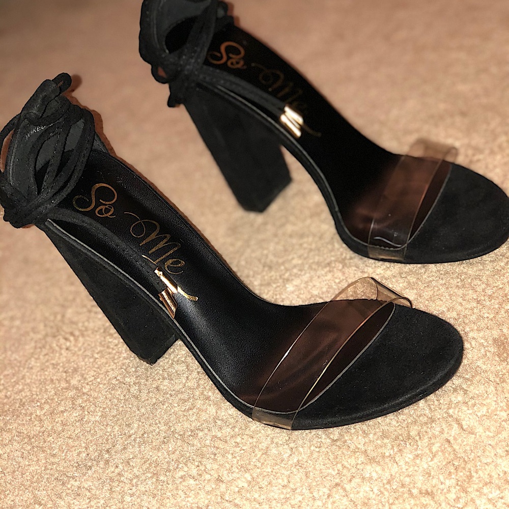 Lace up heels
